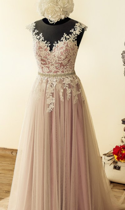 Pink Wedding Dress for Sale Beautiful Lace Marry Size 10