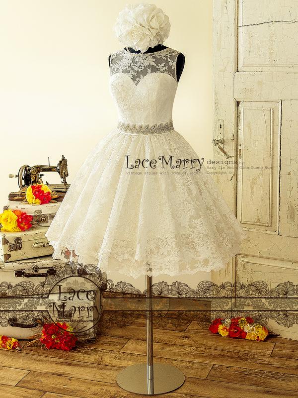 Pinup Girl Wedding Dresses Lovely Short Wedding Dresses by Lacemarry