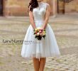 Pinup Girl Wedding Dresses Luxury Short Wedding Dresses by Lacemarry