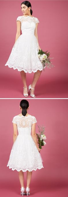 Pinup Style Wedding Dresses Lovely 284 Best Tea Length & Short Wedding Dresses Images In 2019