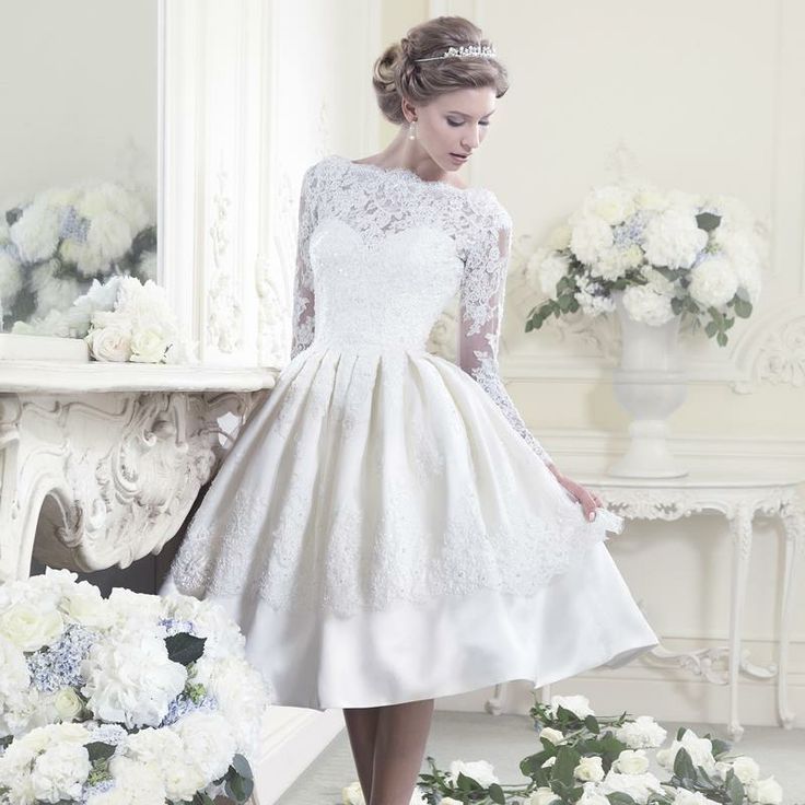 Pinup Style Wedding Dresses Luxury Tea Length Wedding Dresses for Classic Style
