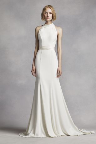 Plain Simple Wedding Dresses Elegant White by Vera Wang Wedding Dresses & Gowns