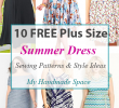 Plus Size Dresses to attend A Wedding Awesome 10 Free Plus Size Summer Dress Patterns Sewing