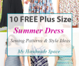 Plus Size Dresses to attend A Wedding Awesome 10 Free Plus Size Summer Dress Patterns Sewing
