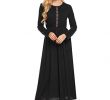 Plus Size Dresses to Wear to A Wedding with Sleeves Awesome Od Lover Women S Long Sleeve Casual Flowy Maxi Dress