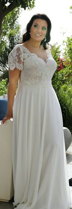 Plus Size Short Wedding Dresses with Sleeves Unique Wedding Dresses for Older Women
