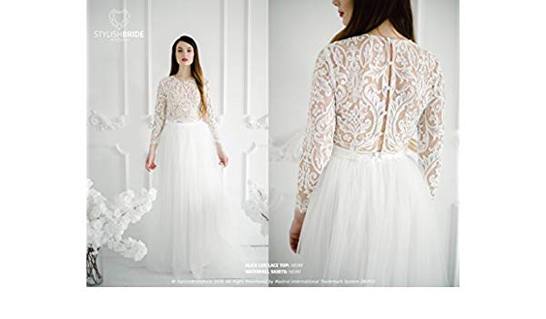 Plus Size Simple Wedding Dresses Luxury Amazon Alice Lux Wedding Lace Dress Stylish Engagement