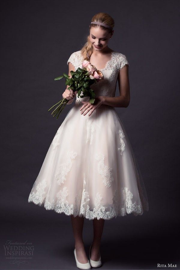 Plus Size Tea Length Wedding Dresses with Sleeves Best Of White Font B Tea B Font Length Lace Wedding Font B