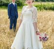 Plus Size Tea Length Wedding Dresses with Sleeves Fresh Discount Vintage 2017 Plus Size Country Wedding Dresses Boat Neck Half Sleeves Zipper A Line Tea Length Vintage Lace Bridal Gowns with Back Bow Short