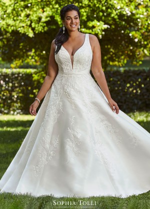 Plus Size Two Piece Wedding Dress Fresh Wedding Dresses by sophia tolli
