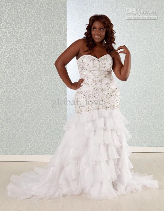 Plus Size Undergarments for Wedding Dresses Inspirational wholesale Plus Size Wedding Dress 2013 Mermaid Trumpet