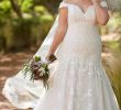 Plus Size Vintage Wedding Dresses Elegant Vintage F the Shoulder Wedding Gown In 2019