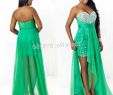 Plus Size Wedding Dresses Under $100 New Emerald Green High Low Prom Dresses – Fashion Dresses