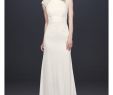 Plus Size Wedding Dresses with Sleeves Tea Length Unique White by Vera Wang Wedding Dresses & Gowns