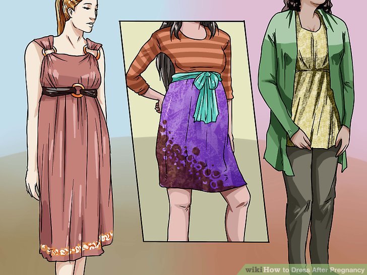 Post Pregnancy Dresses for Wedding Best Of 3 Ways to Dress after Pregnancy Wikihow