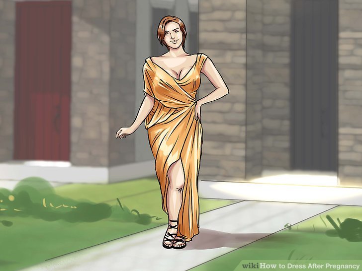 Post Pregnancy Dresses for Wedding Fresh 3 Ways to Dress after Pregnancy Wikihow