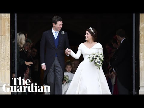 Princes Wedding Dresses Best Of Princess Eugenie and Jack Brooksbank Video Highlights Of