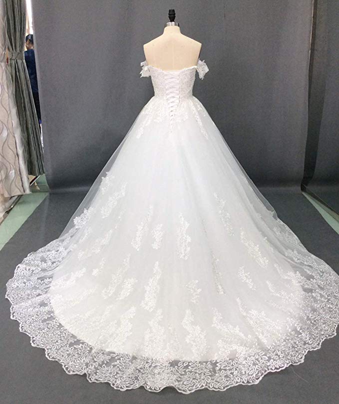 Princess Ball Gowns Wedding Dresses Luxury Roycebridal Ball Gown Wedding Dresses for Bride F Shoulder