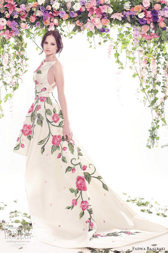 Printed Wedding Dresses Inspirational Multi Colored Wedding Dresses – Fashion Dresses