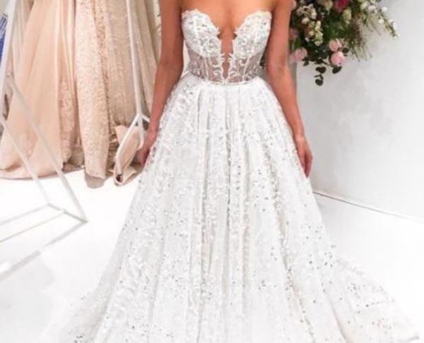 Prom Wedding Dresses Awesome Outlet Dazzling Lace Wedding Dress A Line Wedding Dress
