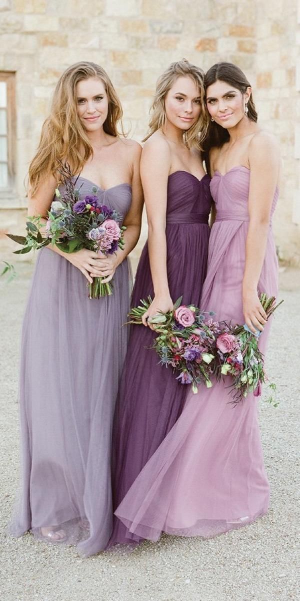 Purple and Silver Wedding Dress Lovely Look 2018 12 Charming Lavender Bridesmaid Dresses
