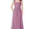 Purple Dresses to Wear to A Wedding New Long Purple Bridesmaid Dress with Ruched Bust