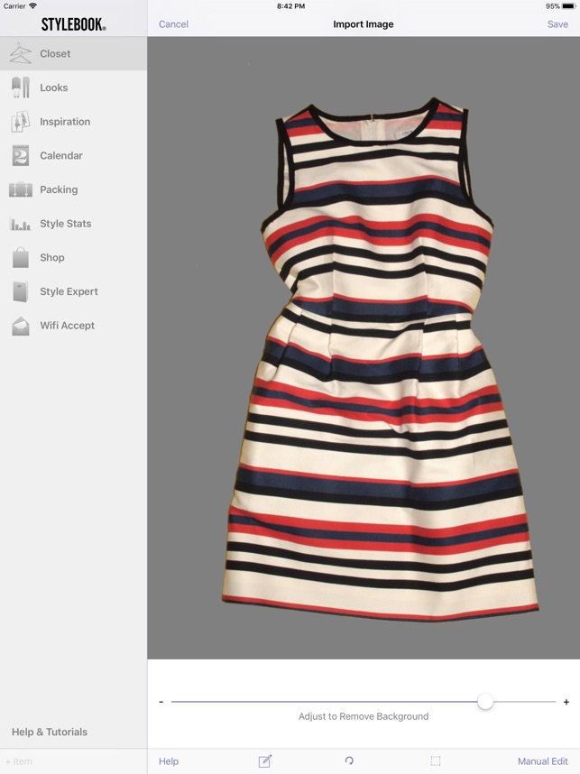 Putting Outfits together App Awesome ‎stylebook