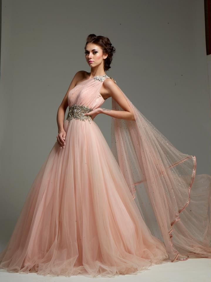 Reception Gown for Bride Best Of Peach Color Indo Western Gown Reception