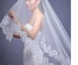 Reception Wedding Dresses Lovely Lace Applique soft Yarn White Veil 5 Meters Long Brides Wedding