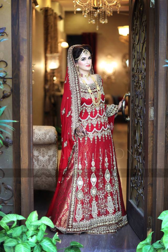 Red Bridal Gown Lovely top Pakistani Designer Bridal Frocks 2019 Wedding Dresses