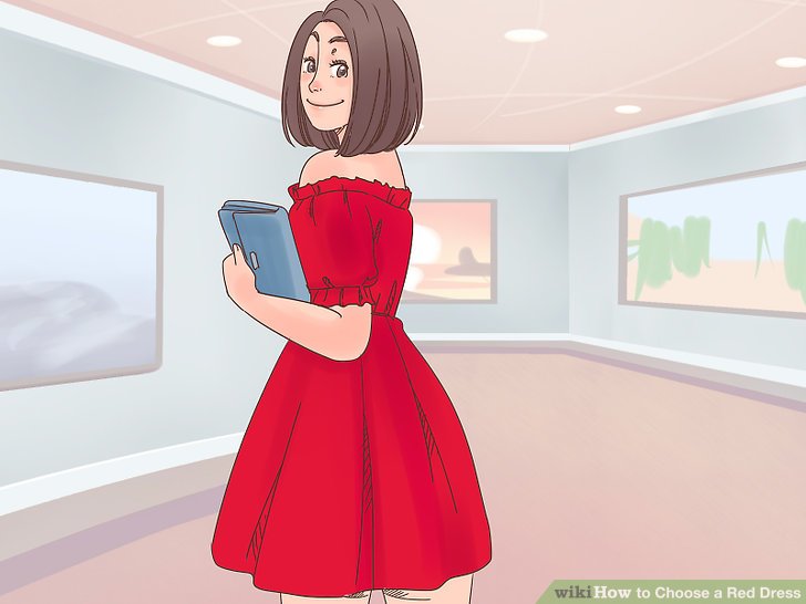 Red Dresses for Wedding Inspirational How to Choose A Red Dress with Wikihow