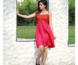 Red Dresses to Wear to A Wedding Beautiful Red Pink Color Block Short Dress