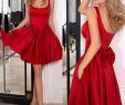 Red Dresses to Wear to A Wedding Lovely New 2018 Red Short Home Ing Dresses Satin Bow with Deep Square Neck Prom Party Dress formal Occasion Wear Graduation Dresses Beautiful Gowns Coctail