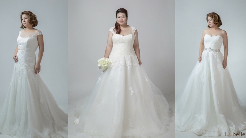 plus size wedding gowns singapore