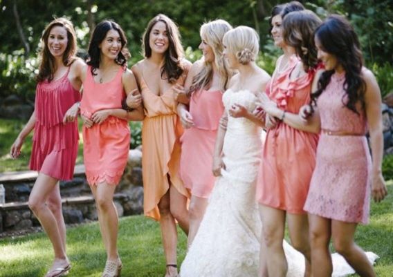 Renting A Bridesmaid Dress Fresh Well Dressed Bridesmaids Trends Mismatched