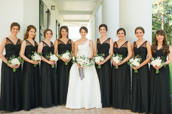Renting A Bridesmaid Dress Luxury Black and White Louisiana Wedding by Spindle Graphy