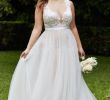 Retro Wedding Dresses Awesome Discount 2017 Vintage Country Lace Plus Size Wedding Dresses Sheer V Neck A Line Tulle Wedding Bridal Gown Cheap Custom Made Sweep Train Vintage