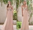 Rose Color Wedding Dresses Awesome Sparkly Rose Gold Sequined Bridesmaid Dresses 2019 Long Chiffon Halter A Line Straps Ruffles Blush Pink Maid Honor Wedding Guest Dresses