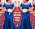Royal Blue Wedding Dresses Plus Size Awesome Royal Blue Satin Bridesmaid Dresses Short Sleeves Mermaid Maid Honor Gowns High Low Wedding Guest Gown Plus Size Bridesmaids Dress Canada 2019 From