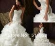 Ruffled Skirt Wedding Dresses Luxury Wd 296 Fancy Sparkle Beaded Fitted Bodice Strapless Bling