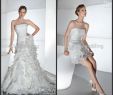 Ruffled Skirt Wedding Dresses New Pinterest