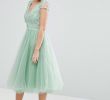 Sage Green Dresses for Wedding Unique Chi Chi London Dress Us 10 Wedding Bridesmaid Prom Modcloth