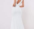 Saks Fifth Ave Wedding Dresses Fresh Bridesmaid White Sleeveless Low Back Maxi Dress