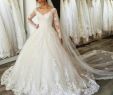 Sale Wedding Dress Luxury Discount Long Sleeve Wedding Dresses 2019 Modest V Neck Full Lace Applique Sweep Train Dubai Arabic Princess Church Wedding Gown Wedding Dress Sale