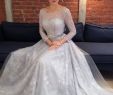 Sample Wedding Dresses Best Of Sample Sale Simple Gray Blue Lace Long Sleeve Wedding Dress