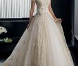 Satin and Lace Wedding Dresses Elegant Trendy Bridal Gown
