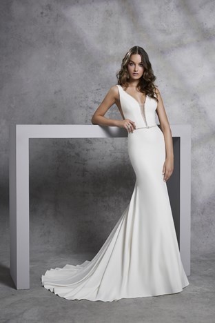 Satin Fit and Flare Wedding Dresses Inspirational Victoria Jane Romantic Wedding Dress Styles