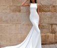 Satin Fitted Wedding Dress Elegant Noivasonhante Just something