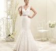Satin Fitted Wedding Dress Inspirational Pretty V Neck Lace Wedding Dress 2017 Romantic Corded Lace