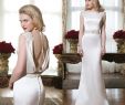 Satin Fitted Wedding Dress Luxury Cheap Justin Alexander 2015 Sheath Ivory Fitted Satin Wedding Dresses Jewel Backless Short Cap Sleeve Beading Wedding Gowns Custom Cheap Fy217 as Low